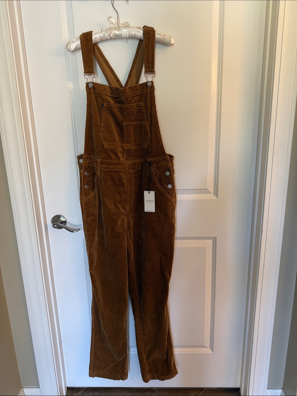 Judy Blue Brown Corduroy Overalls